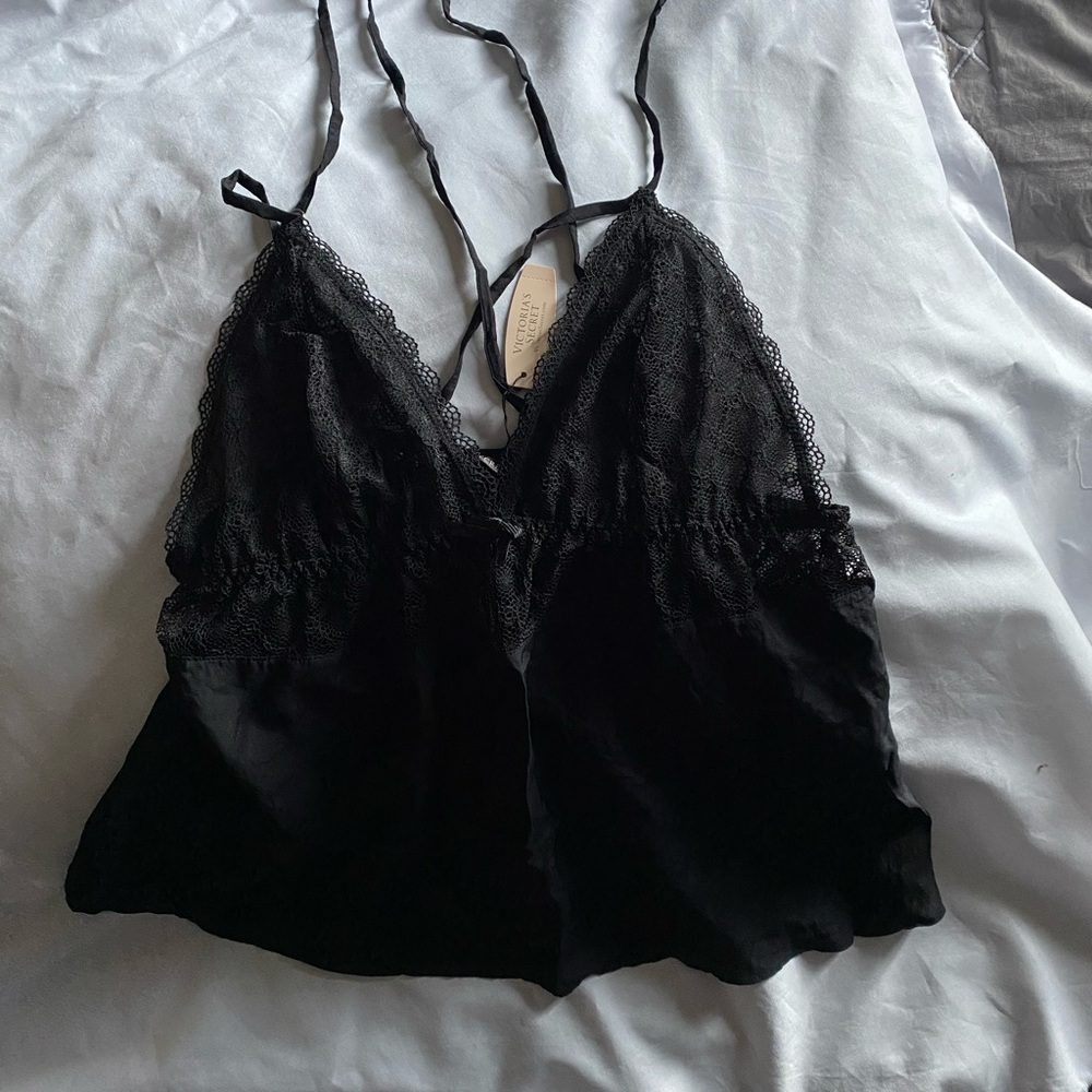 Victoria's Secret Black Lace Camisole